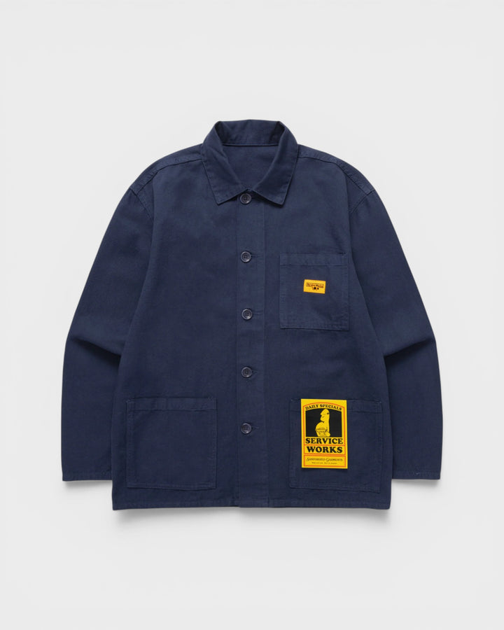 Canvas Chore Shirt Dark Navy