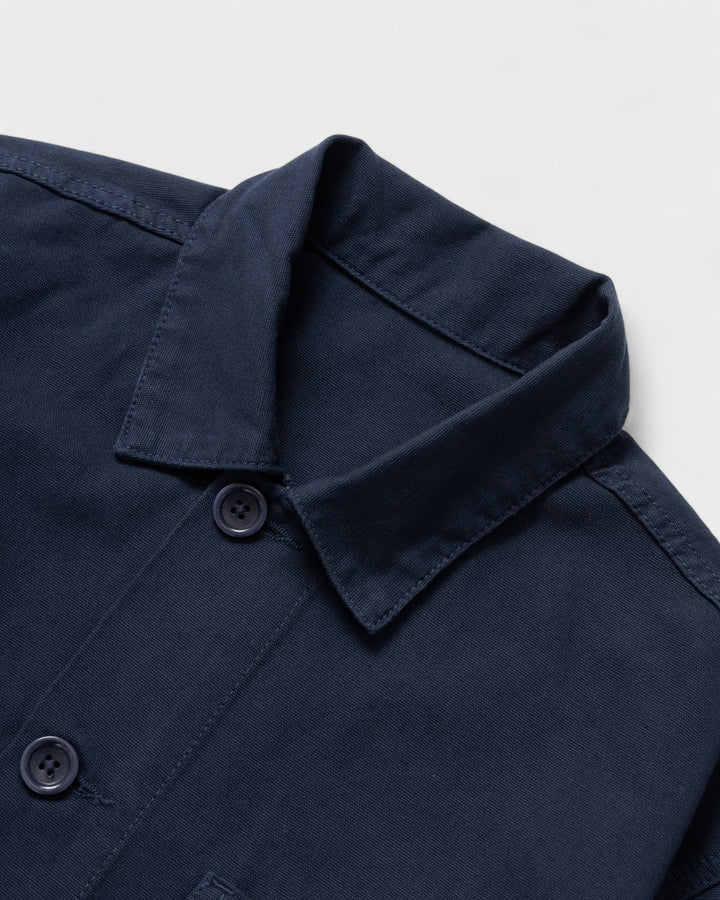 Canvas Chore Shirt Dark Navy