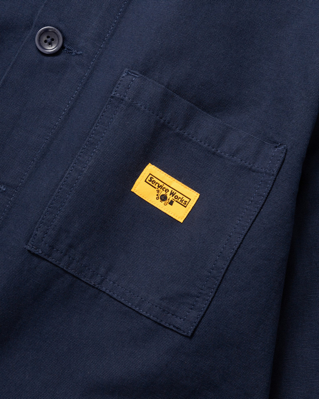 Canvas Chore Shirt Dark Navy