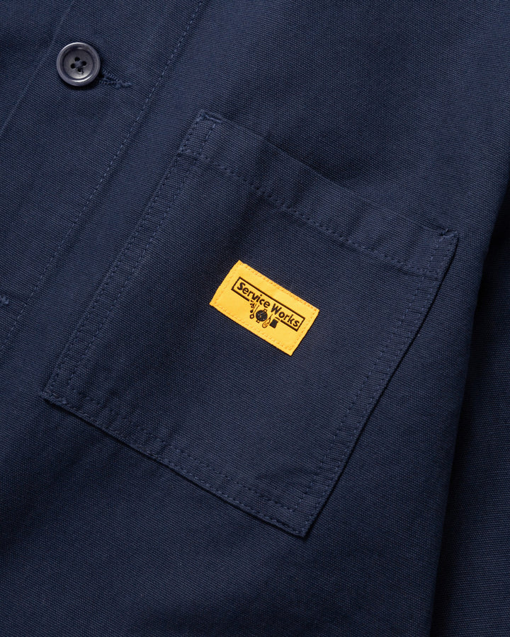 Canvas Chore Shirt Dark Navy