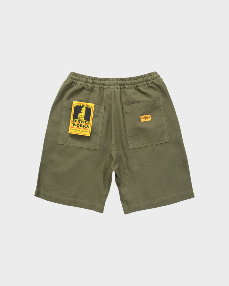Classic Chef Shorts Olive
