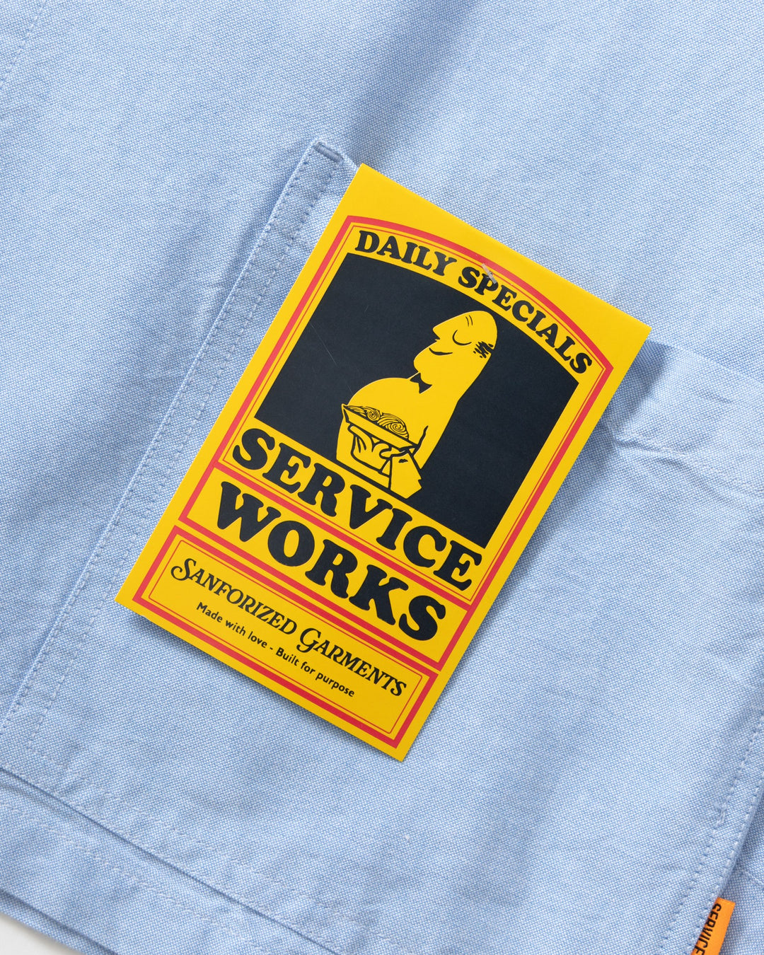 Waiter Shirt Oxford Blue