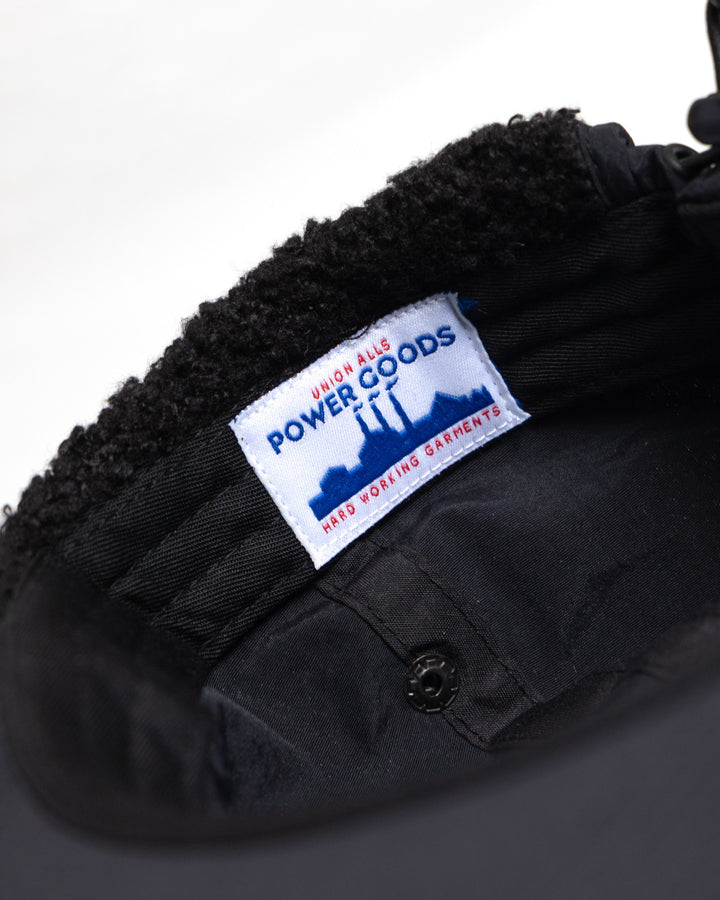 Script Trapper Hat Black x Power Goods