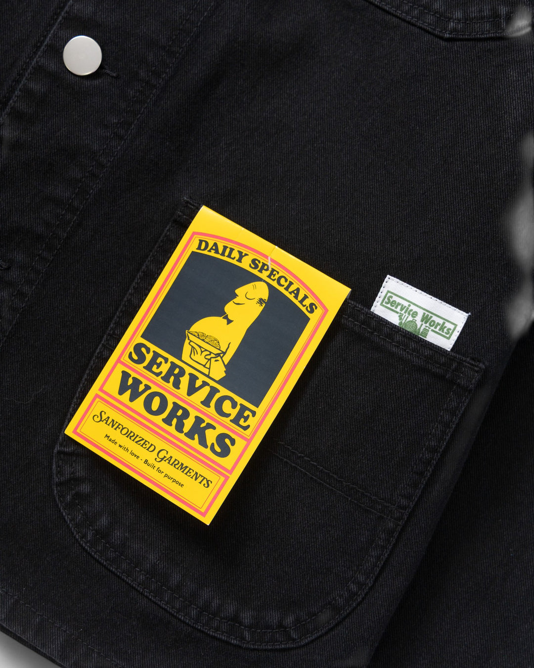 Denim Coverall Jacket 2.0 Dark Wash