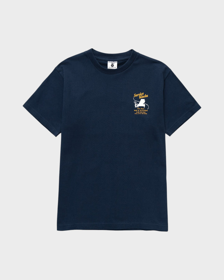 Bar Kitchen Tee Navy