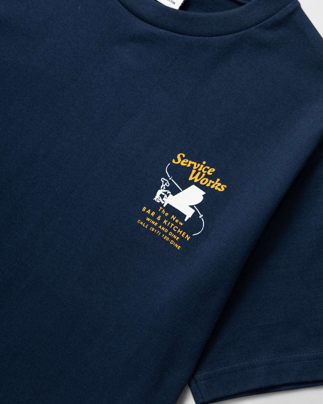 Bar Kitchen Tee Navy
