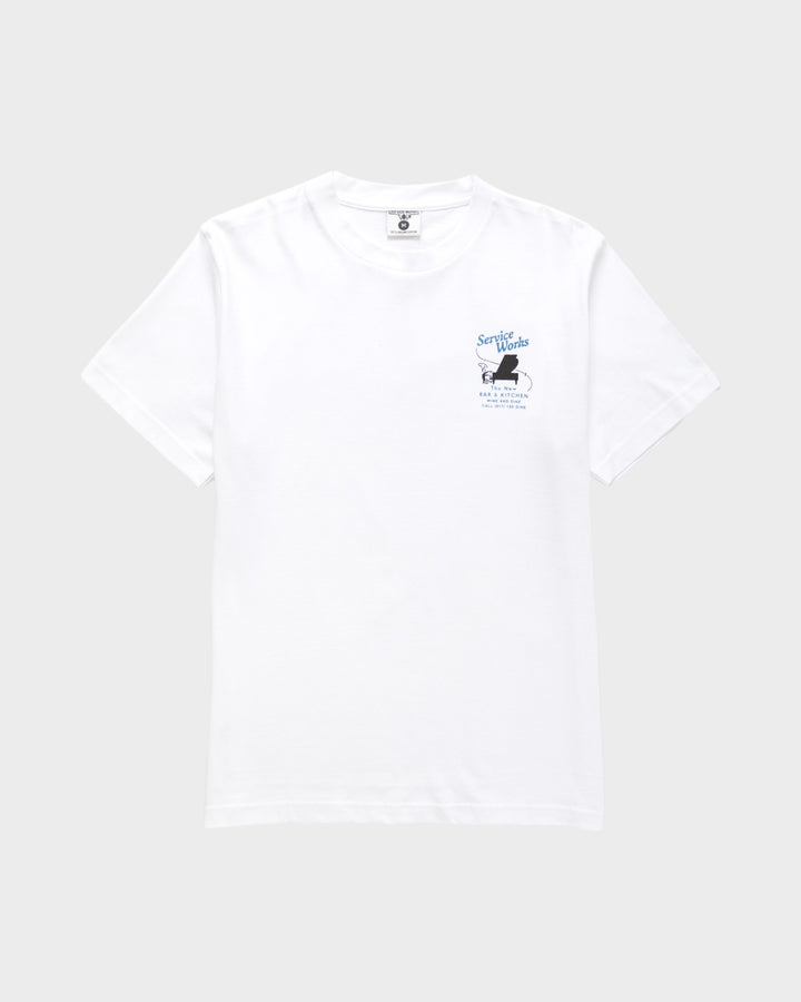 Bar Kitchen Tee White