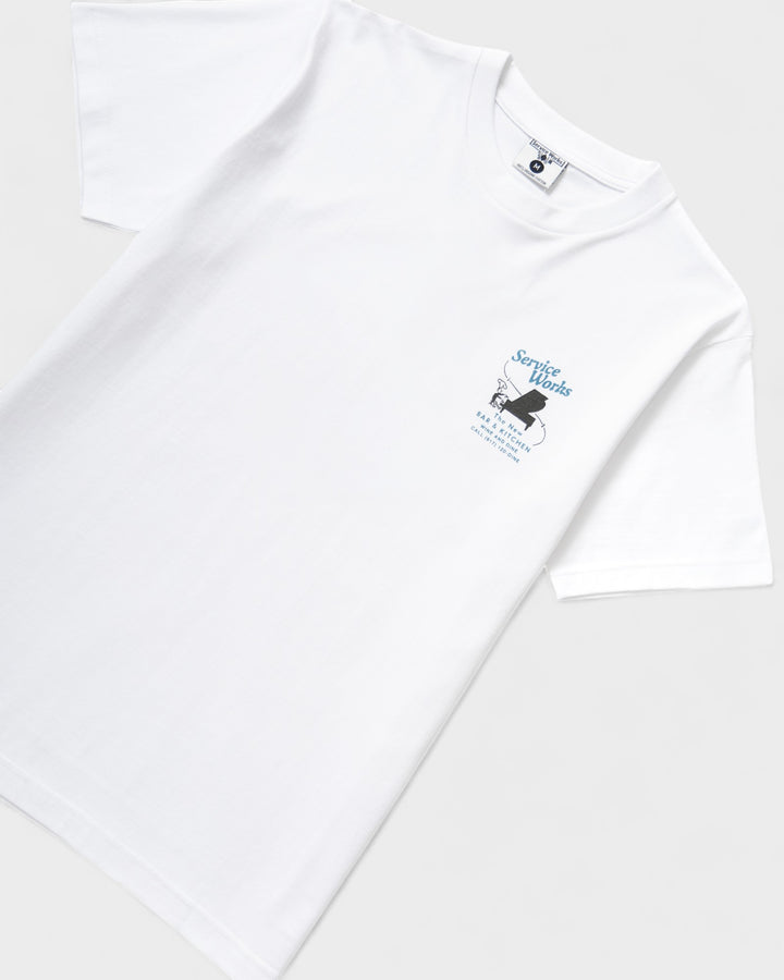 Bar Kitchen Tee White