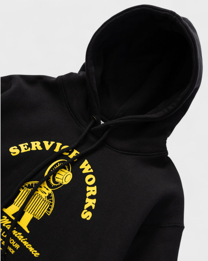 Maintainence Hoodie Black