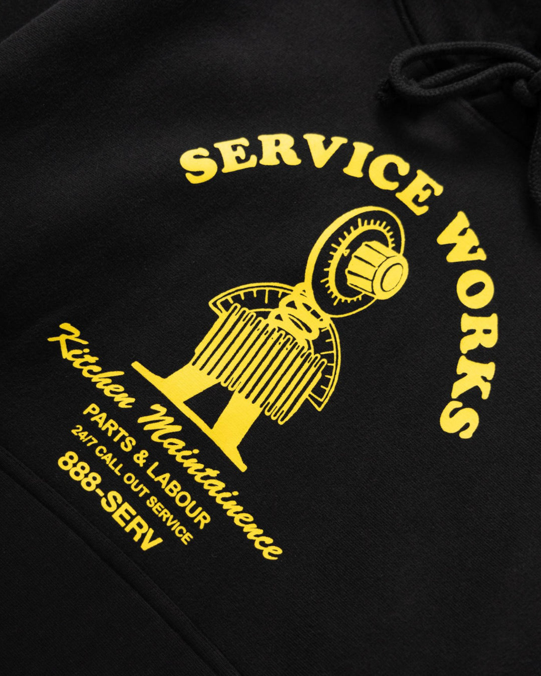 Maintainence Hoodie Black