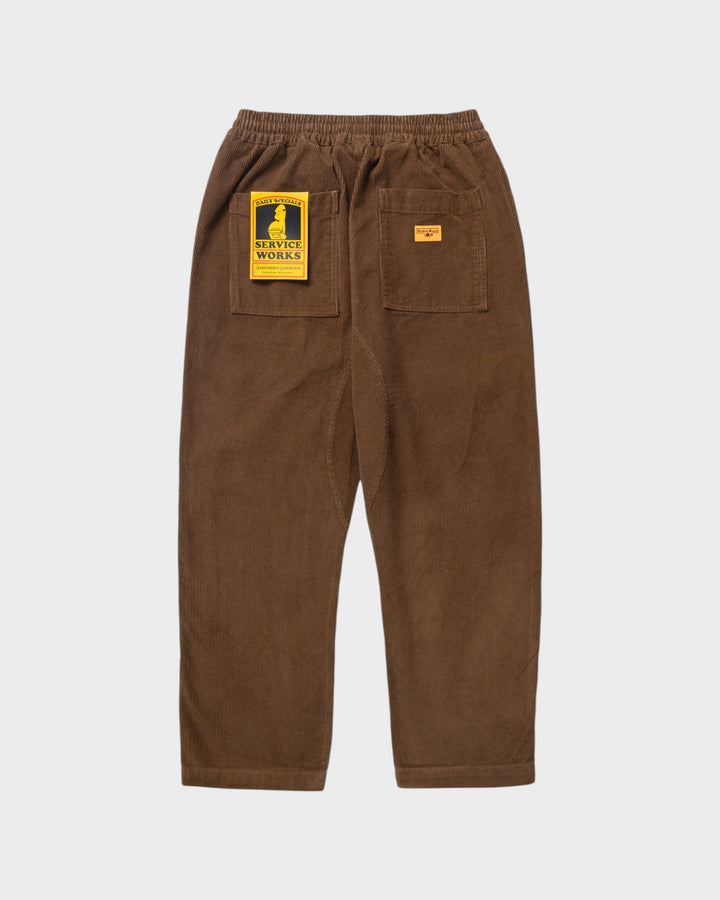 Corduroy Chef Pant Bark