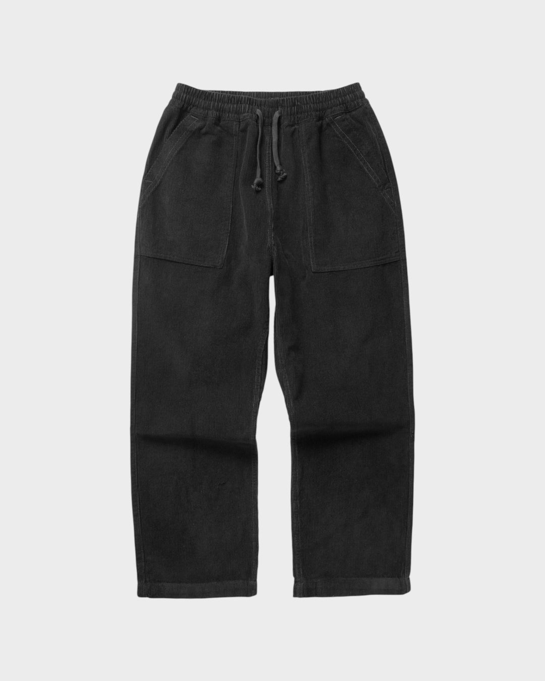 Corduroy Chef Pant Black