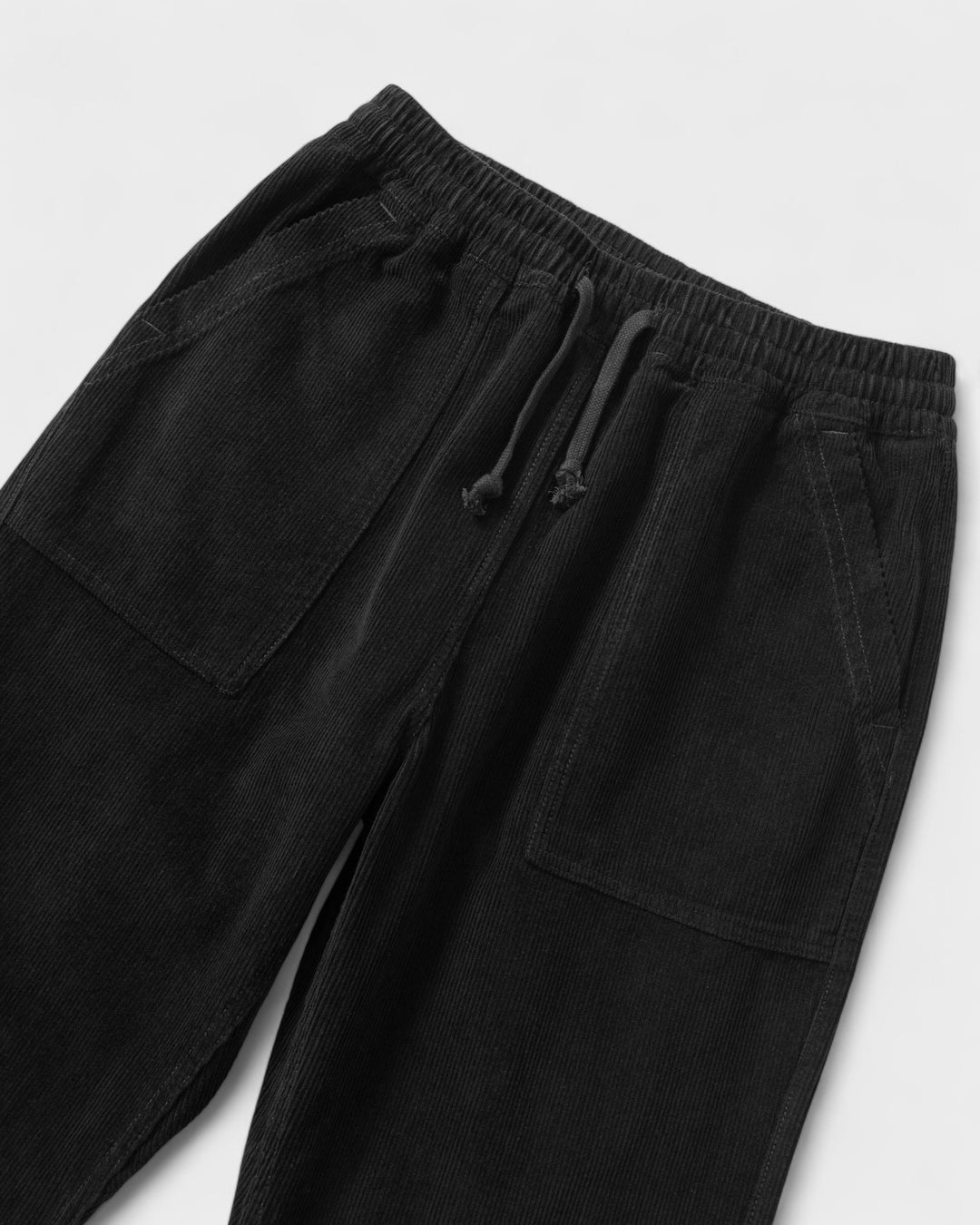 Corduroy Chef Pant Black