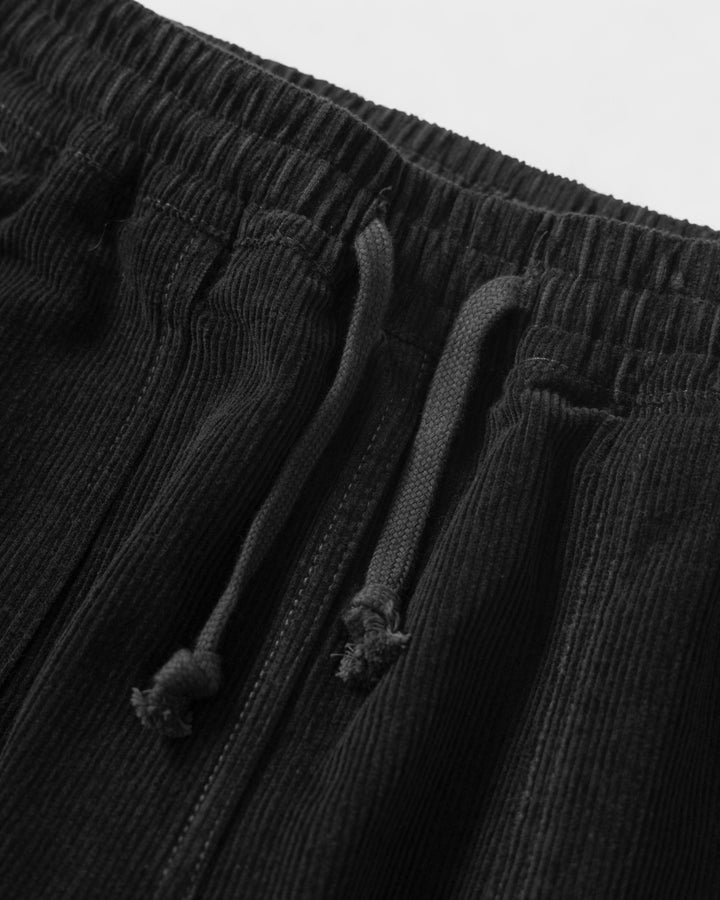 Corduroy Chef Pant Black