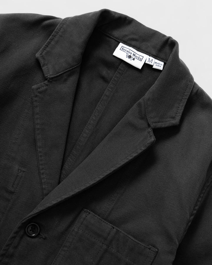 Moleskin Server Suit jacket Black