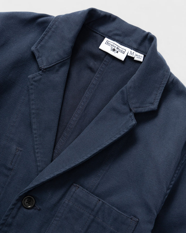 Moleskin Server Suit jacket Dark Navy