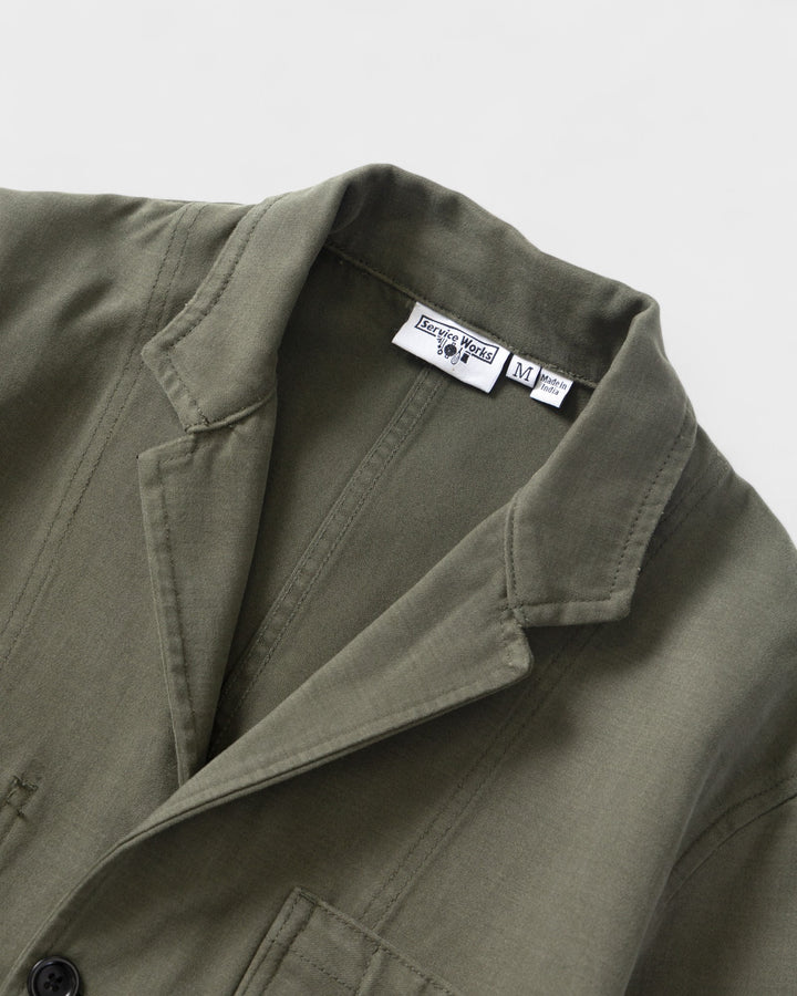 Moleskin Server Suit jacket Moss