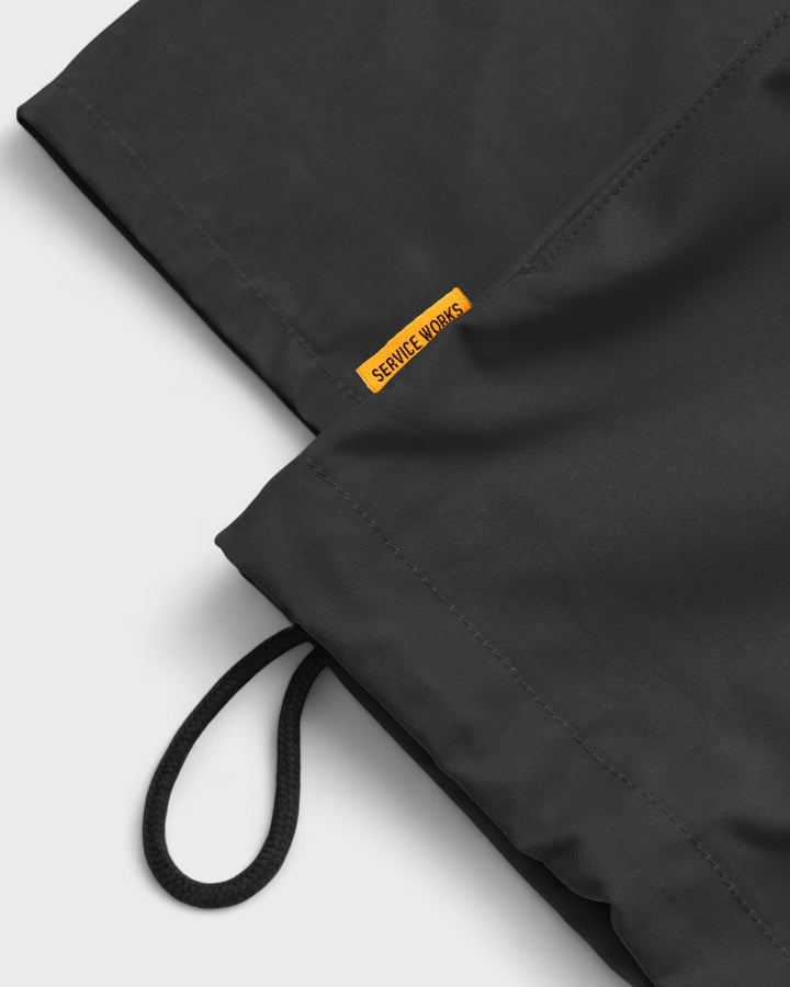 Waxed Cotton Allotment Parka Black