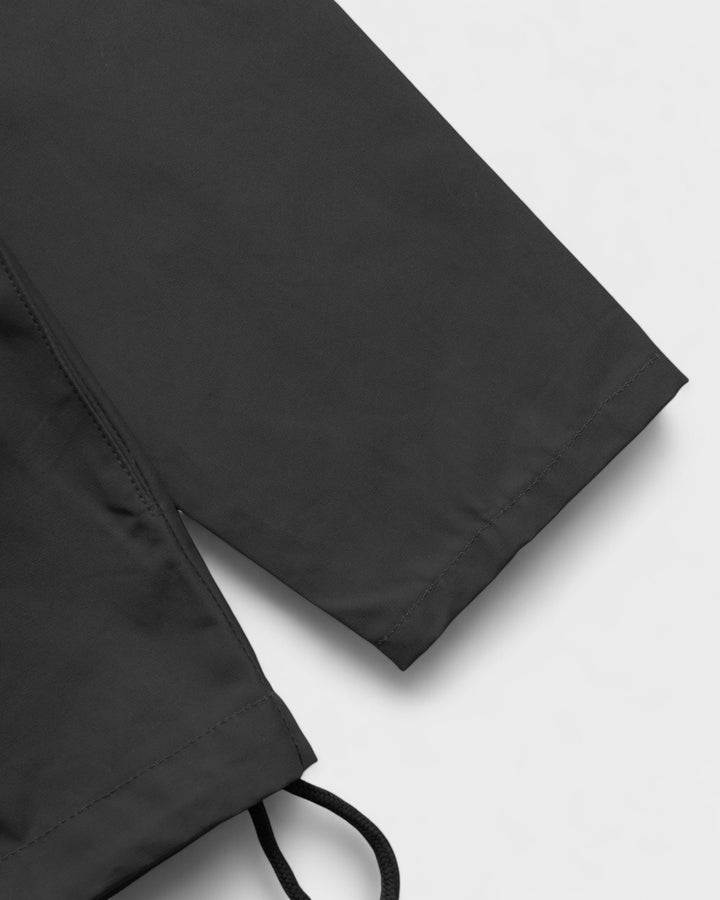 Waxed Cotton Allotment Parka Black