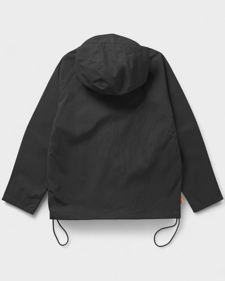 Waxed Cotton Allotment Parka Black