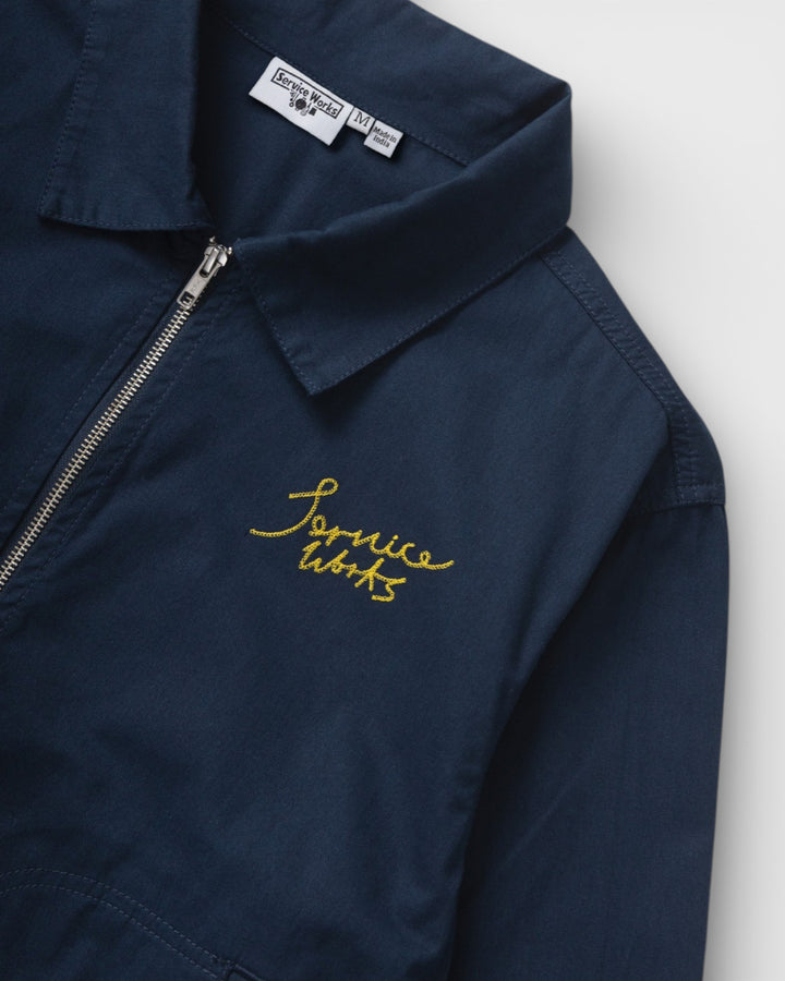 Twill Work Jacket Dark Navy