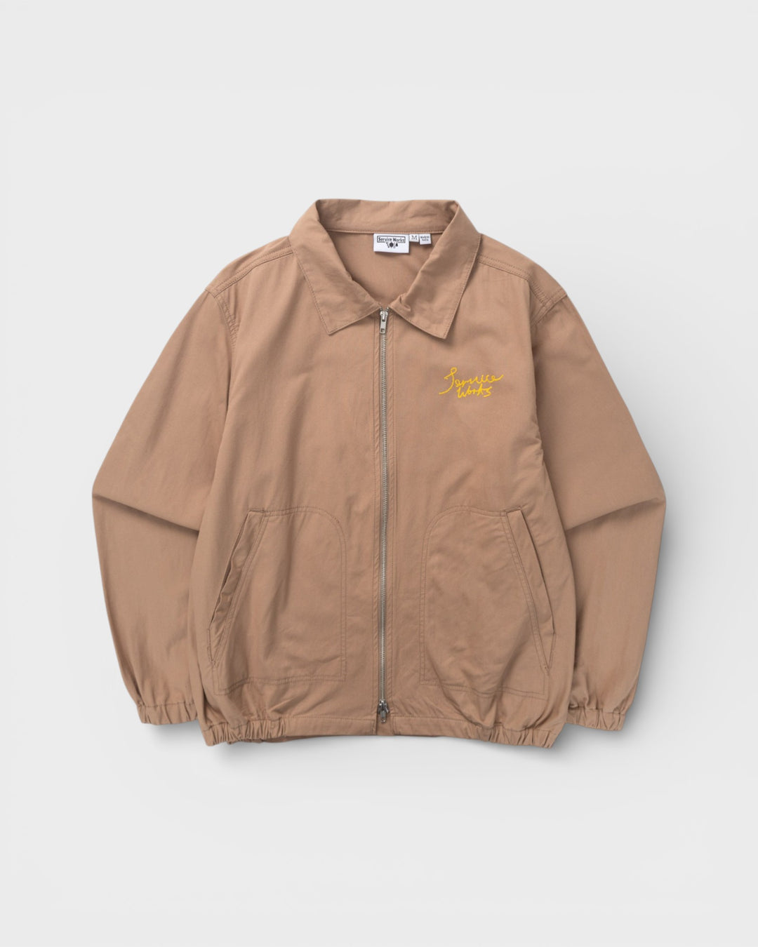 Twill Work Jacket Mushroom