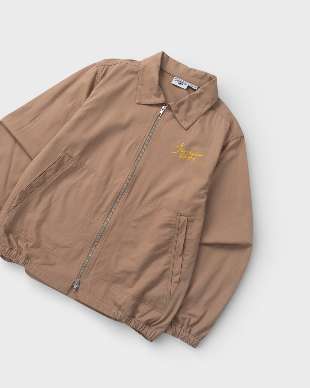 Twill Work Jacket Mushroom