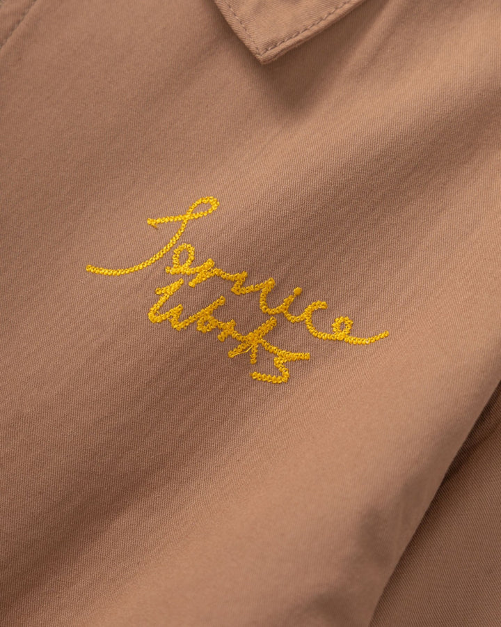 Twill Work Jacket Mushroom