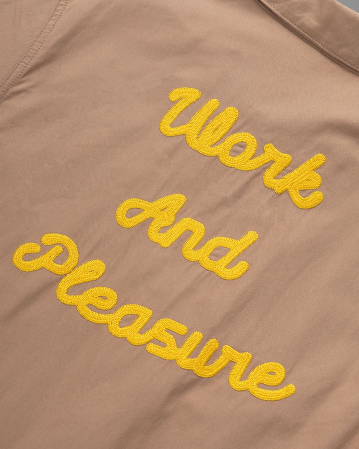 Twill Work Jacket Mushroom