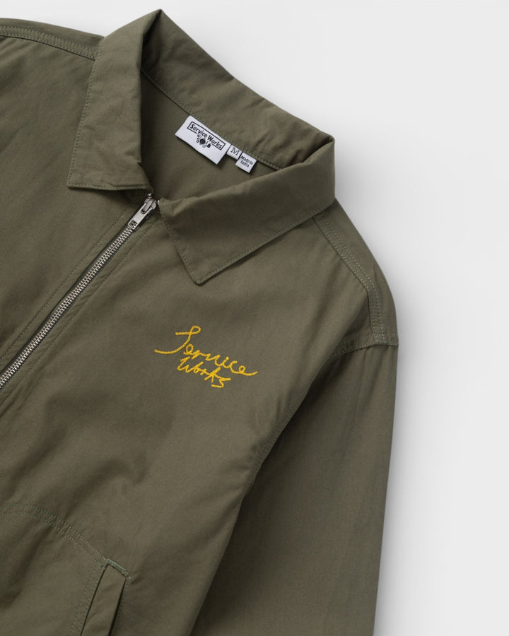 Twill Work Jacket Olive