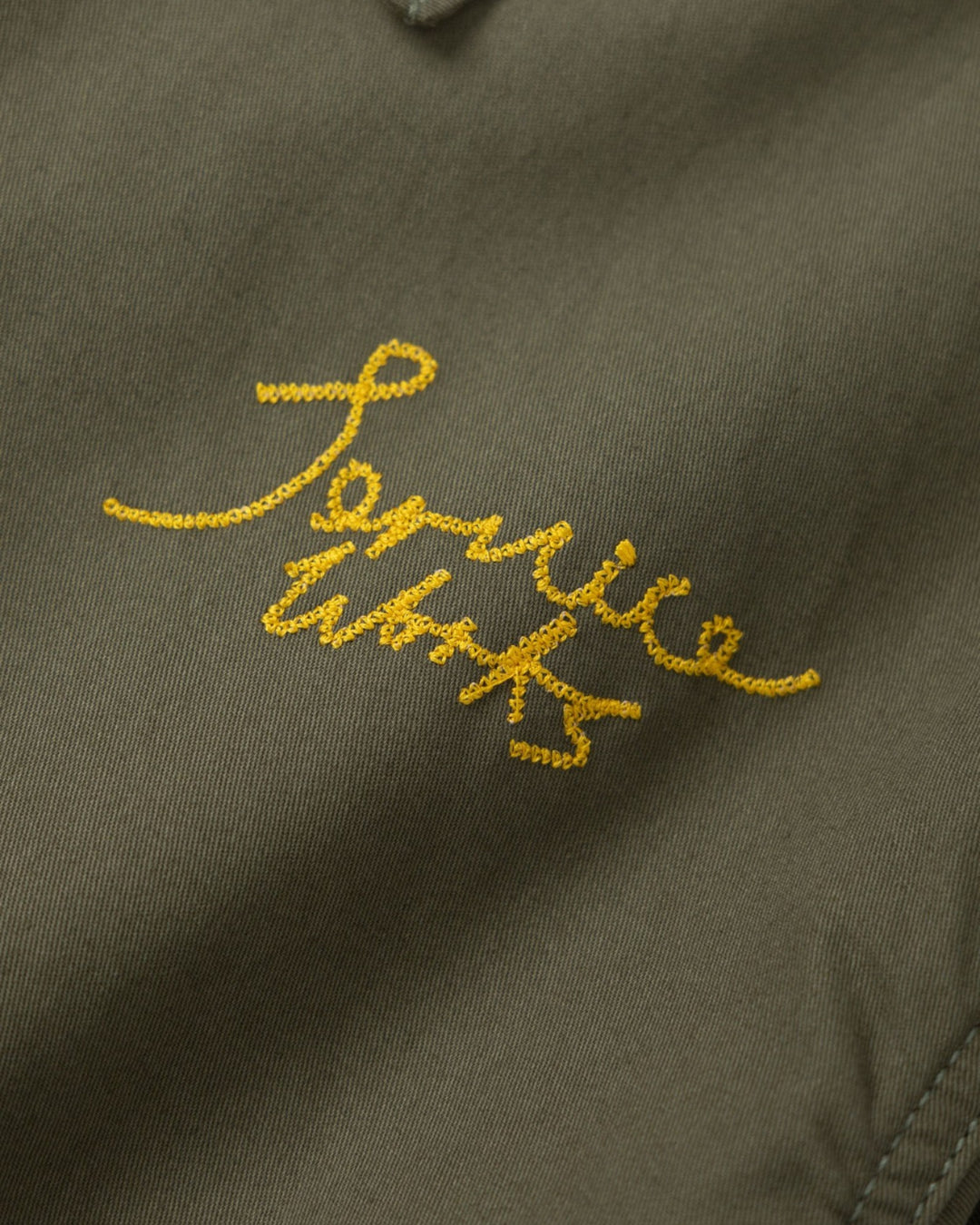 Twill Work Jacket Olive