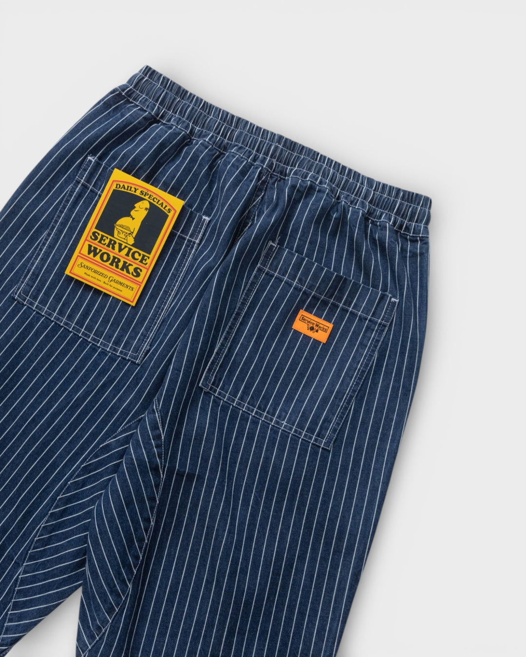 Pintstripes Denim Chef Pants Indigo