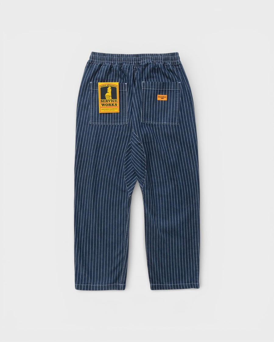 Pintstripes Denim Chef Pants Indigo