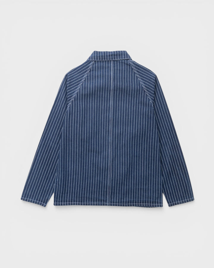 Pinstripe Denim Coverall 2.0 Indigo