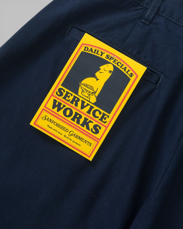 Twill Part Timer Pant Dark Navy