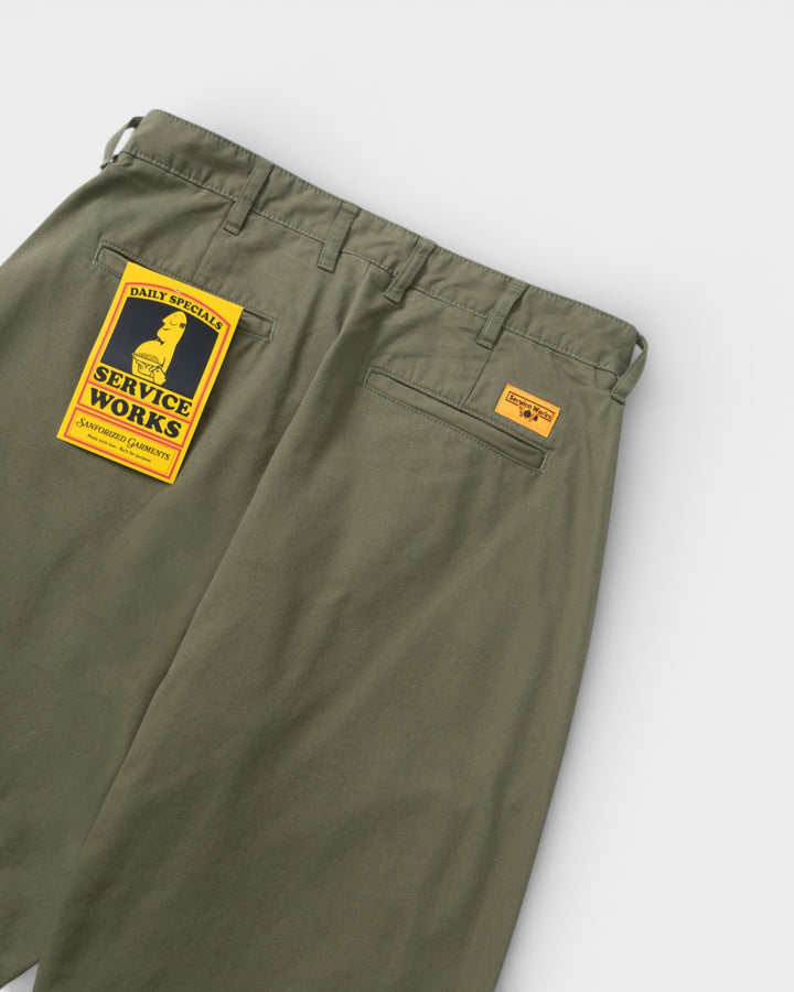 Twill Part Timer Pant - Olive