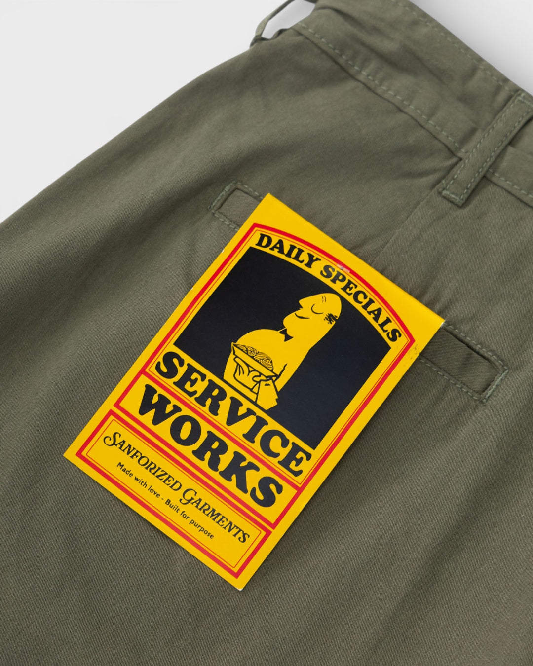 Twill Part Timer Pant - Olive