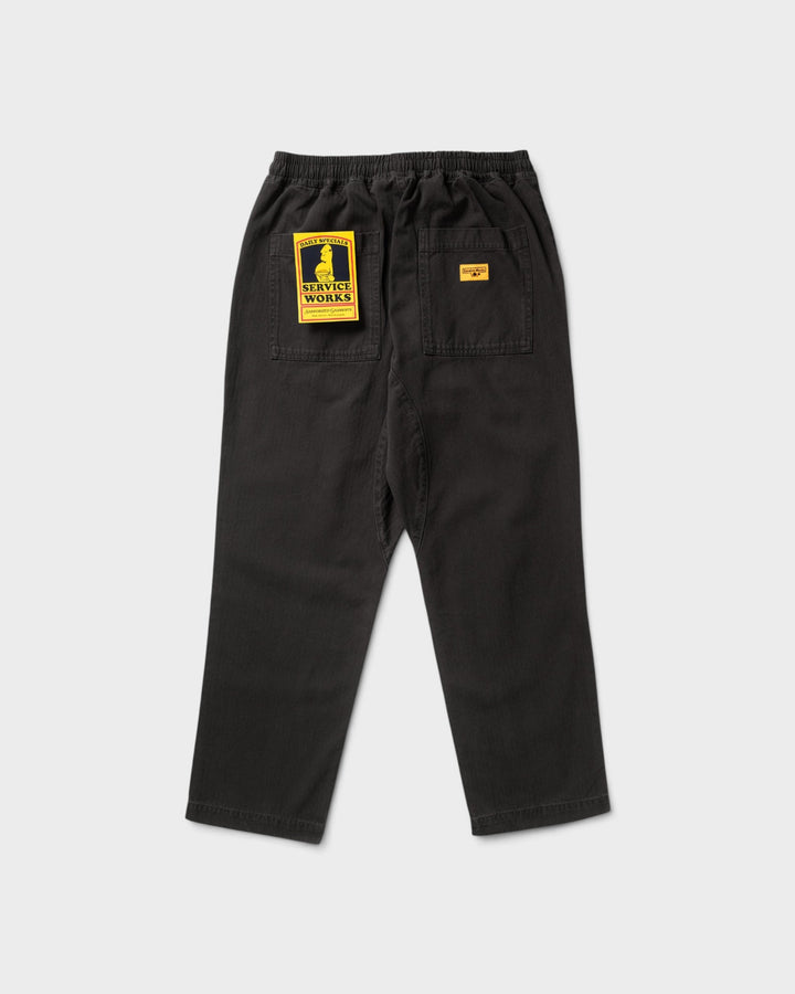 Service Works SW328 HerringboneChefPant Black 5