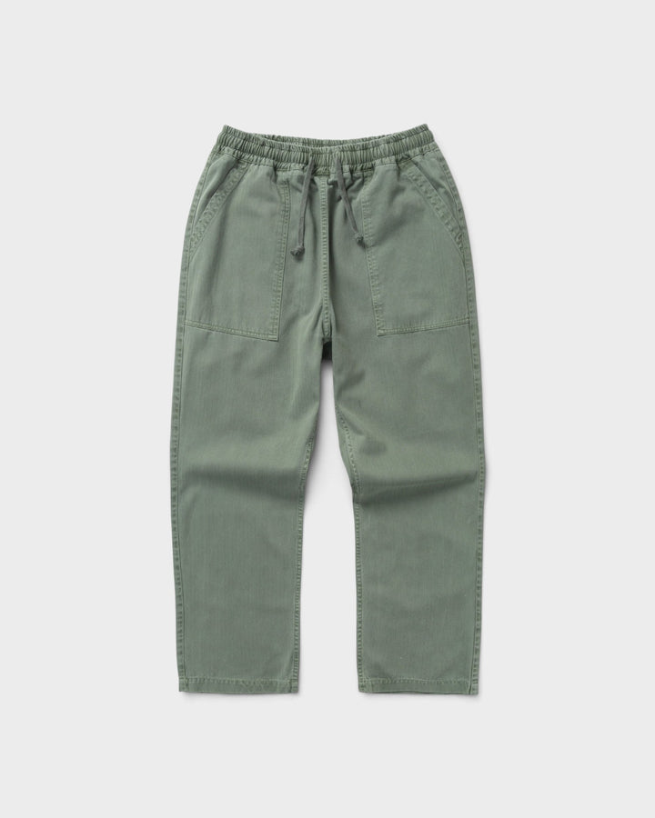 Service Works SW328 HerringboneChefPant Olive 1
