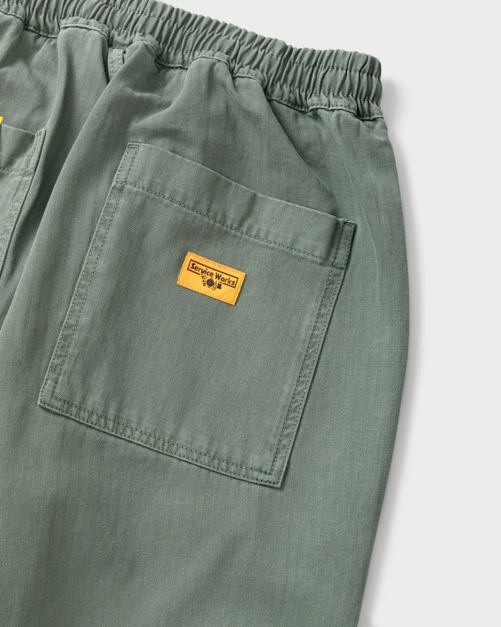 Service Works SW328 HerringboneChefPant Olive 7