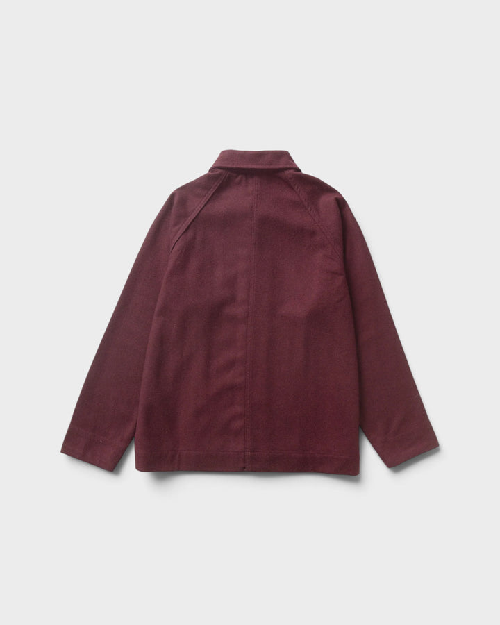 Service Works Flannel FOH Overshirt Burgundy - vue 6