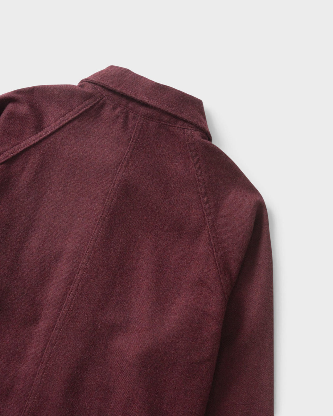 Service Works Flannel FOH Overshirt Burgundy - vue 7