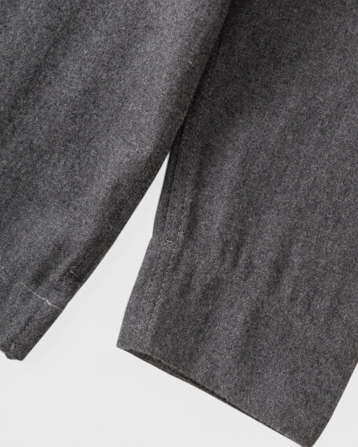 Service Works Flannel FOH Overshirt Charcoal - vue 5