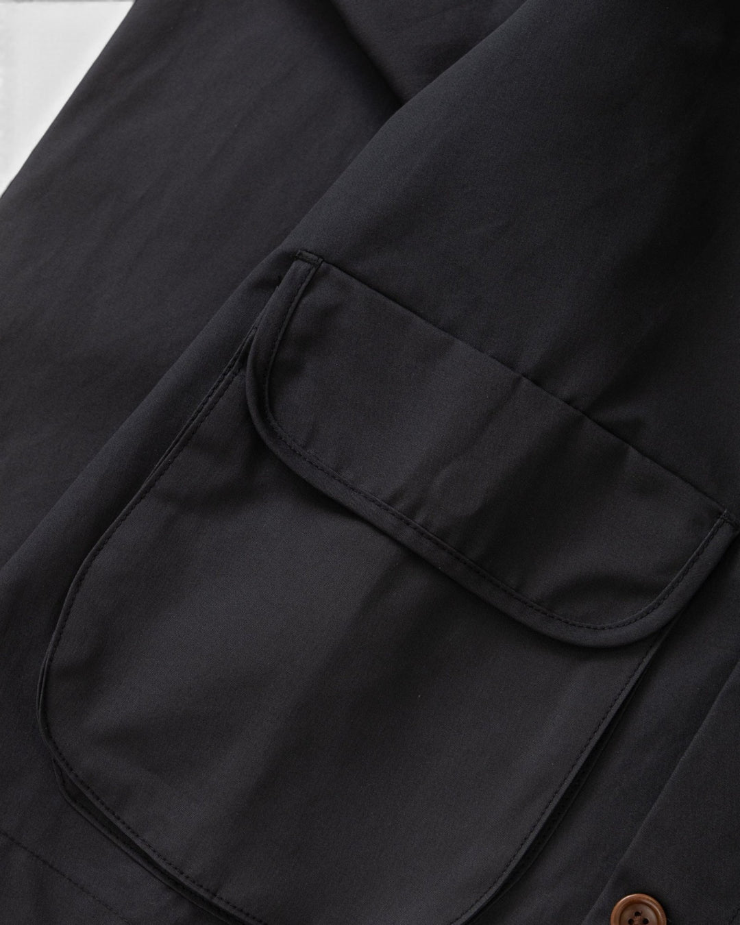 Service Works Waxed Barn Coat Black - vue 4