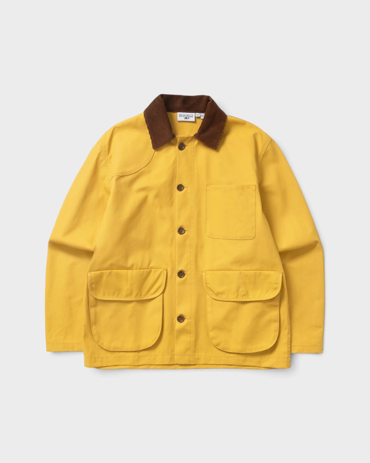 Service Works Waxed Barn Coat Ochre - vue 1