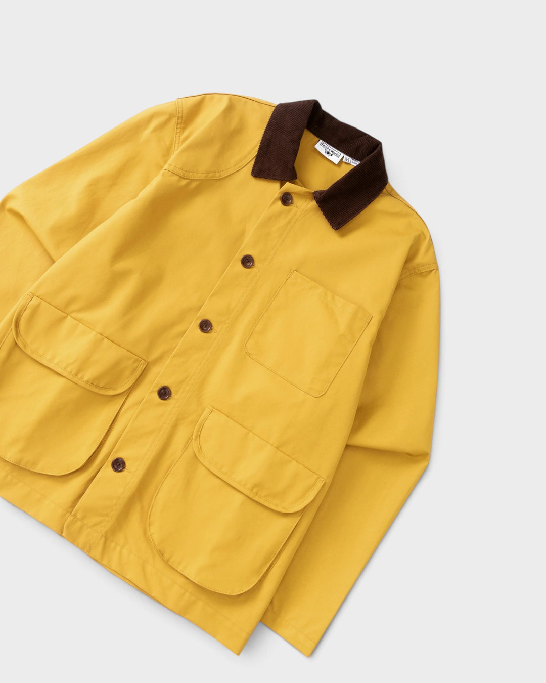 Service Works Waxed Barn Coat Ochre - vue 2