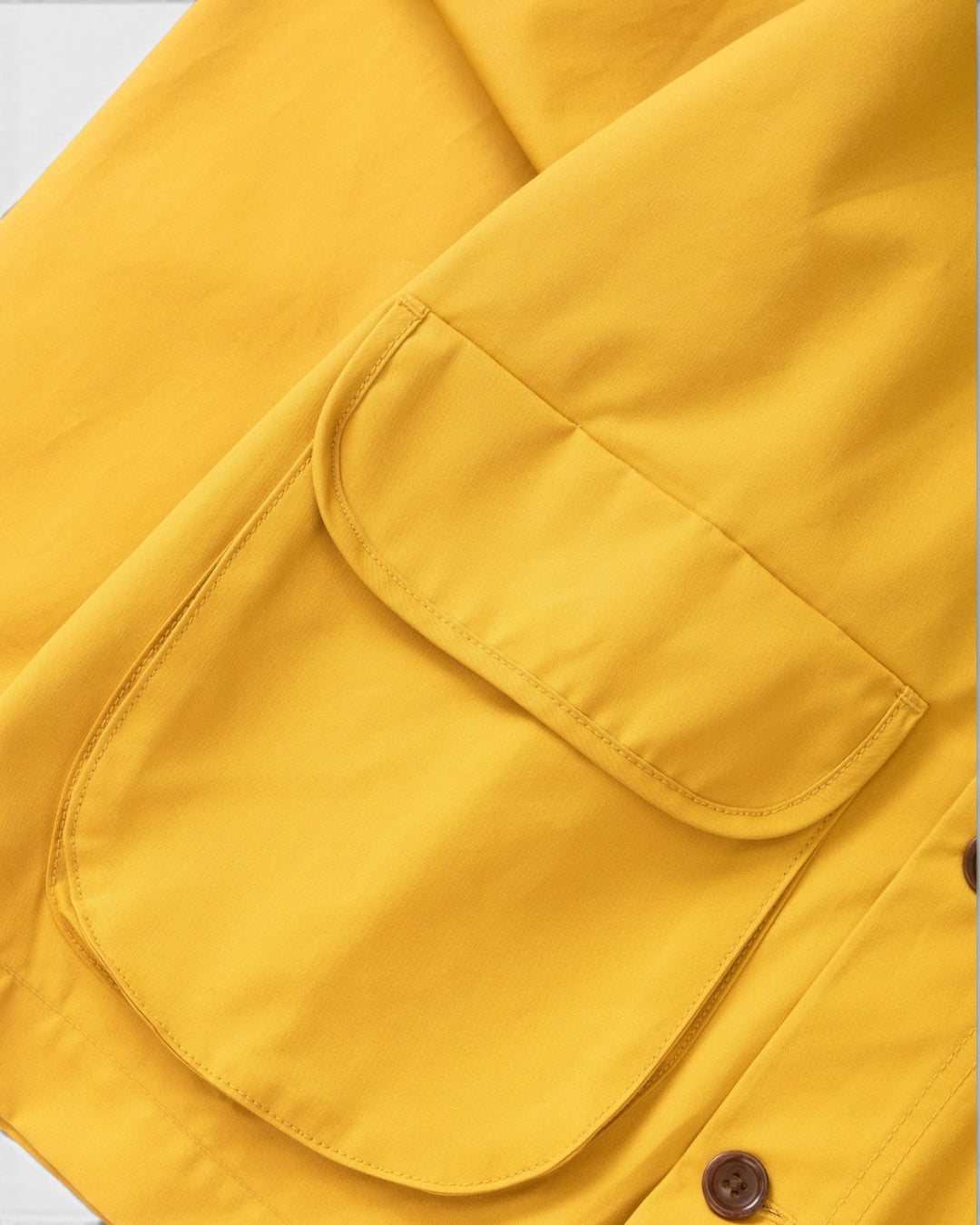 Service Works Waxed Barn Coat Ochre - vue 4