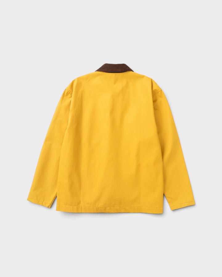Service Works Waxed Barn Coat Ochre - vue 7