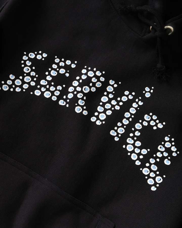Frizzante Hoodie Black Service Works