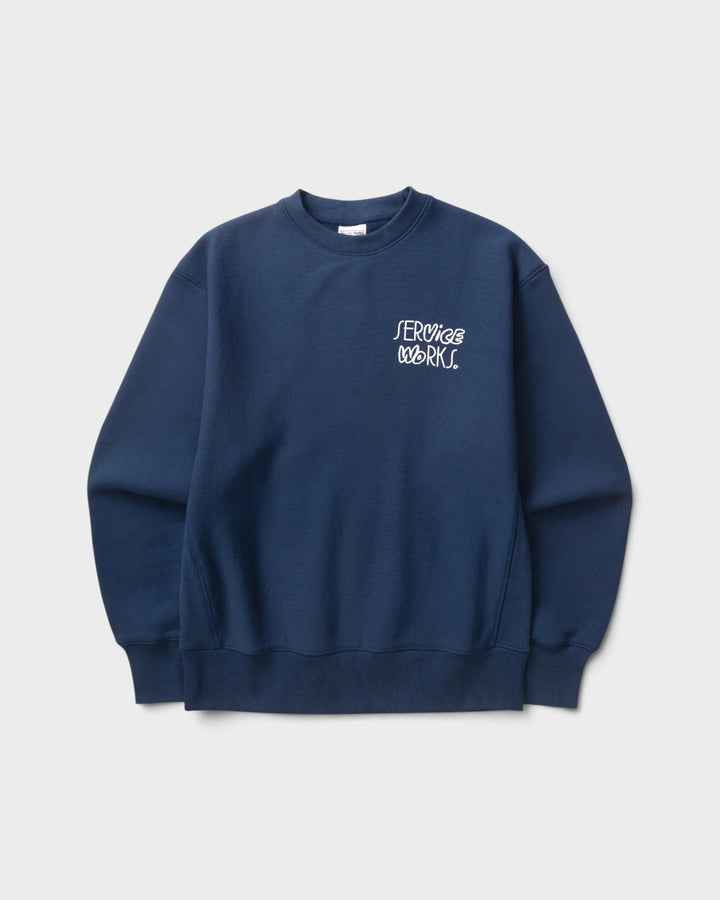 Double Vision Crewneck Navy Service Works
